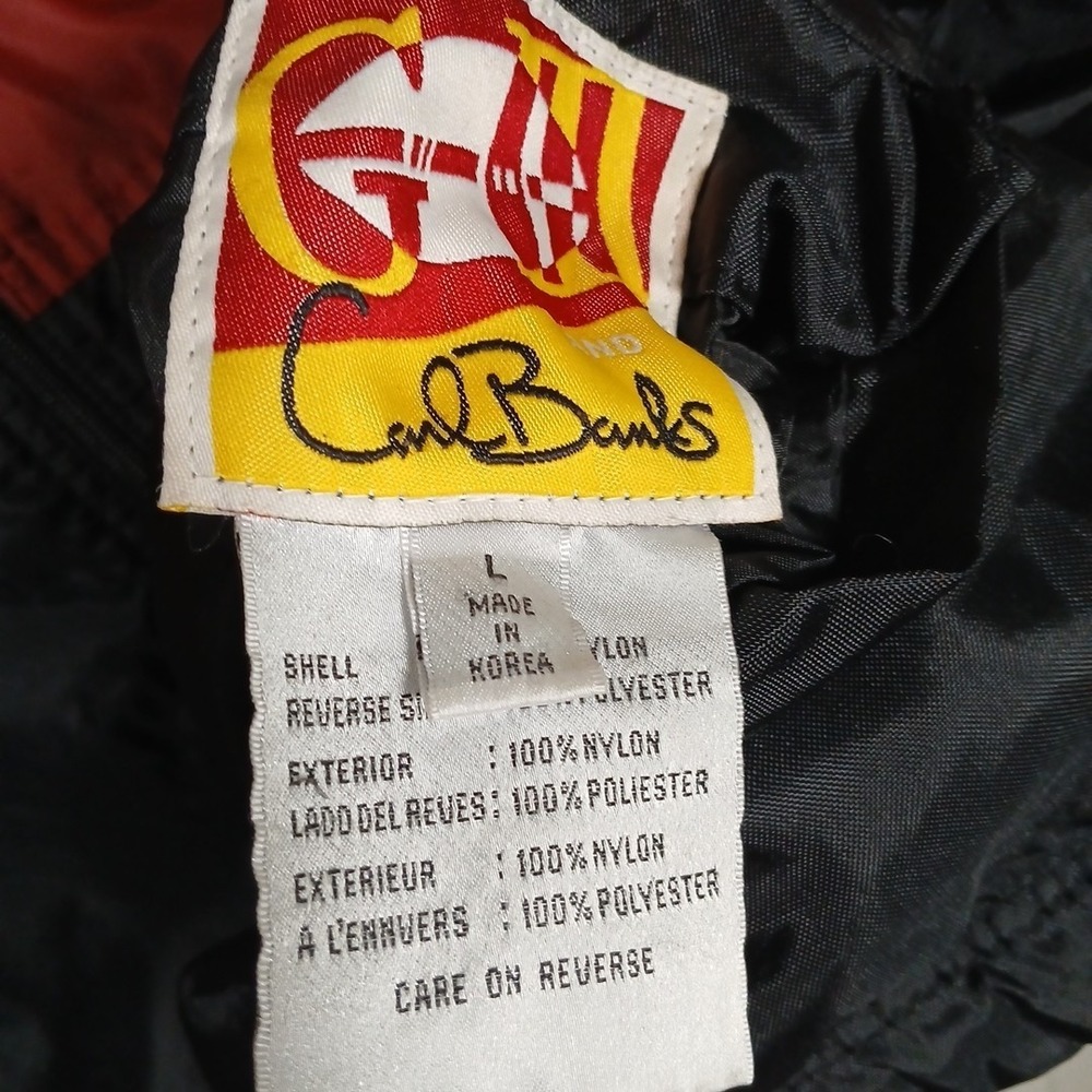 VTG 90s Washington Redskins REVERSIBLE NFL Jacket G-III Carl Banks Men's Large - Picture 12 of 16